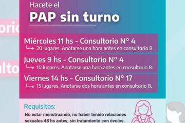 EL HOSPITAL MI PUEBLO REALIZA EL PAP SIN TURNO