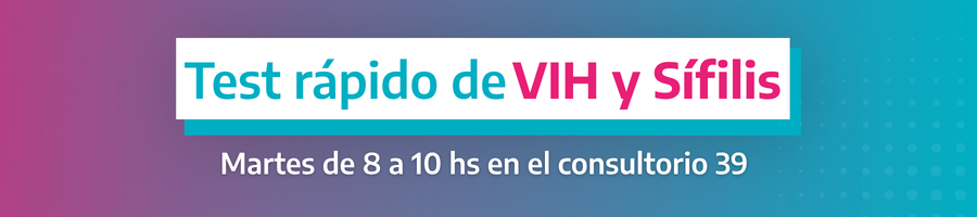 TEST RÁPIDO DE VIH Y SÍFILIS